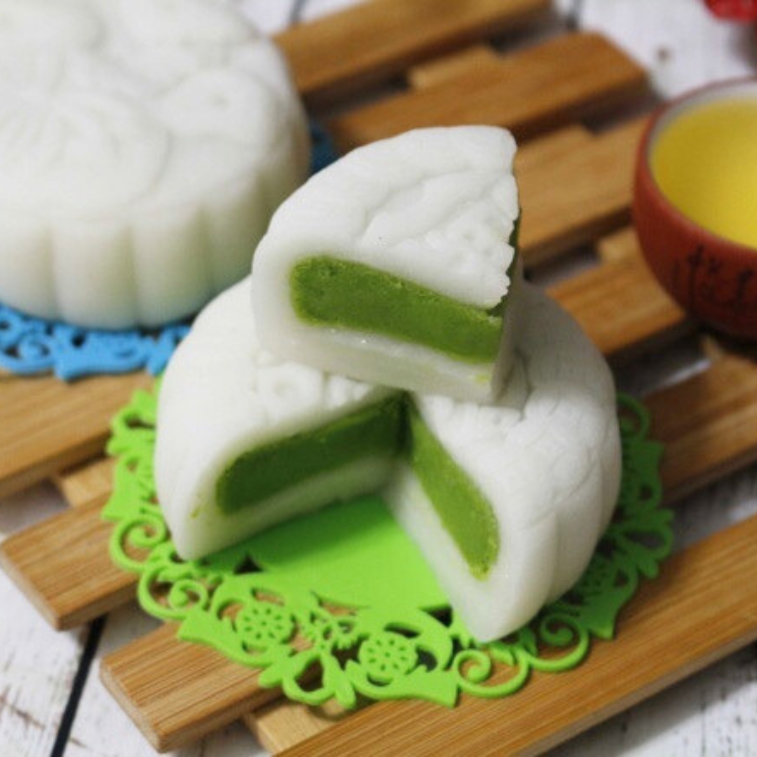 Bánh dẻo nhân Trà xanh Matcha (1 trứng) 250g