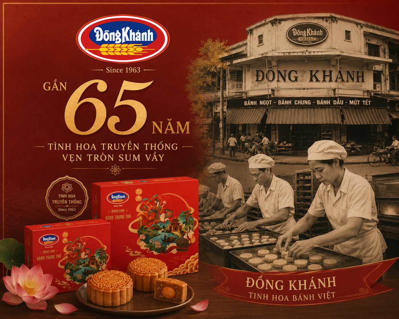 Nghệ nhân Đồng Khánh - Gần 65 năm tinh hoa bánh Việt