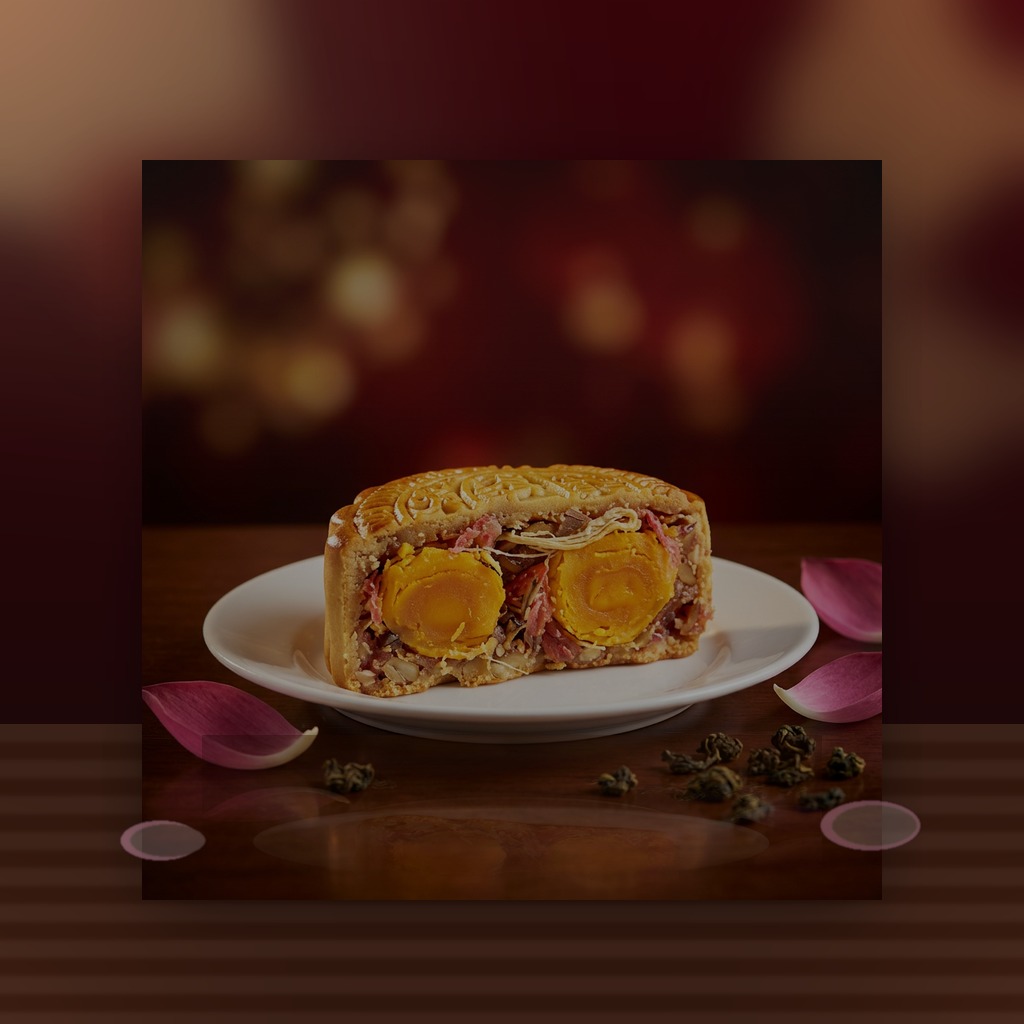 Bánh trung thu Đồng Khánh thập cẩm gà quay jambon 2 trứng 210g